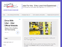 Tablet Screenshot of jobvancouver.info